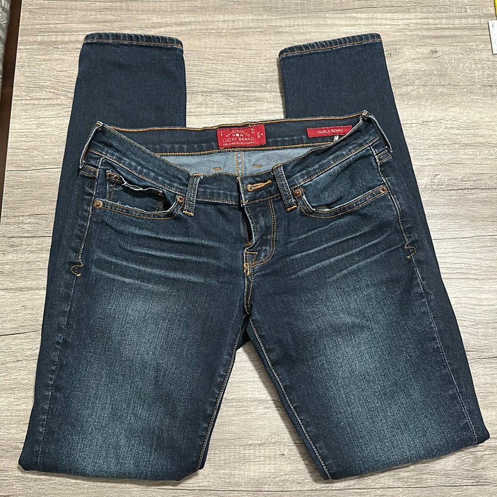Lucky brand charlie skinny jeans